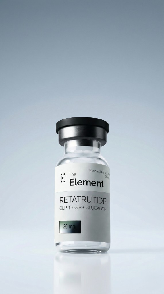 GLP-3 RTA 20MG, flacon The Element Research